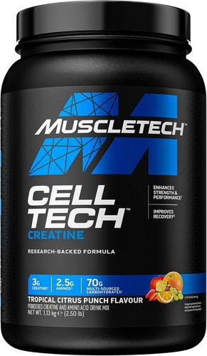 MuscleTech Cell Tech Creatine 1.13kg NEW 3g creatine FORMULA* dated 08/2025 - Picture 6 of 7