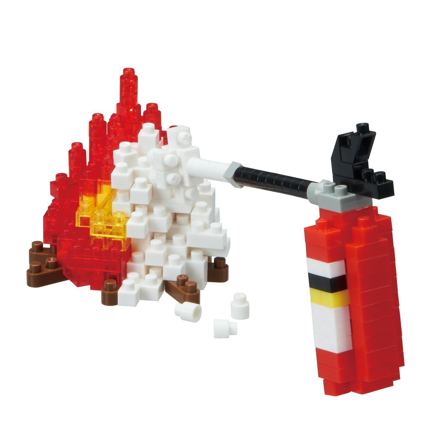 NANOBLOCK FIRE EXTINGUISHER MINI BRICKS PUZZLE NANOBLOCK NBC_242 180 PIECES
