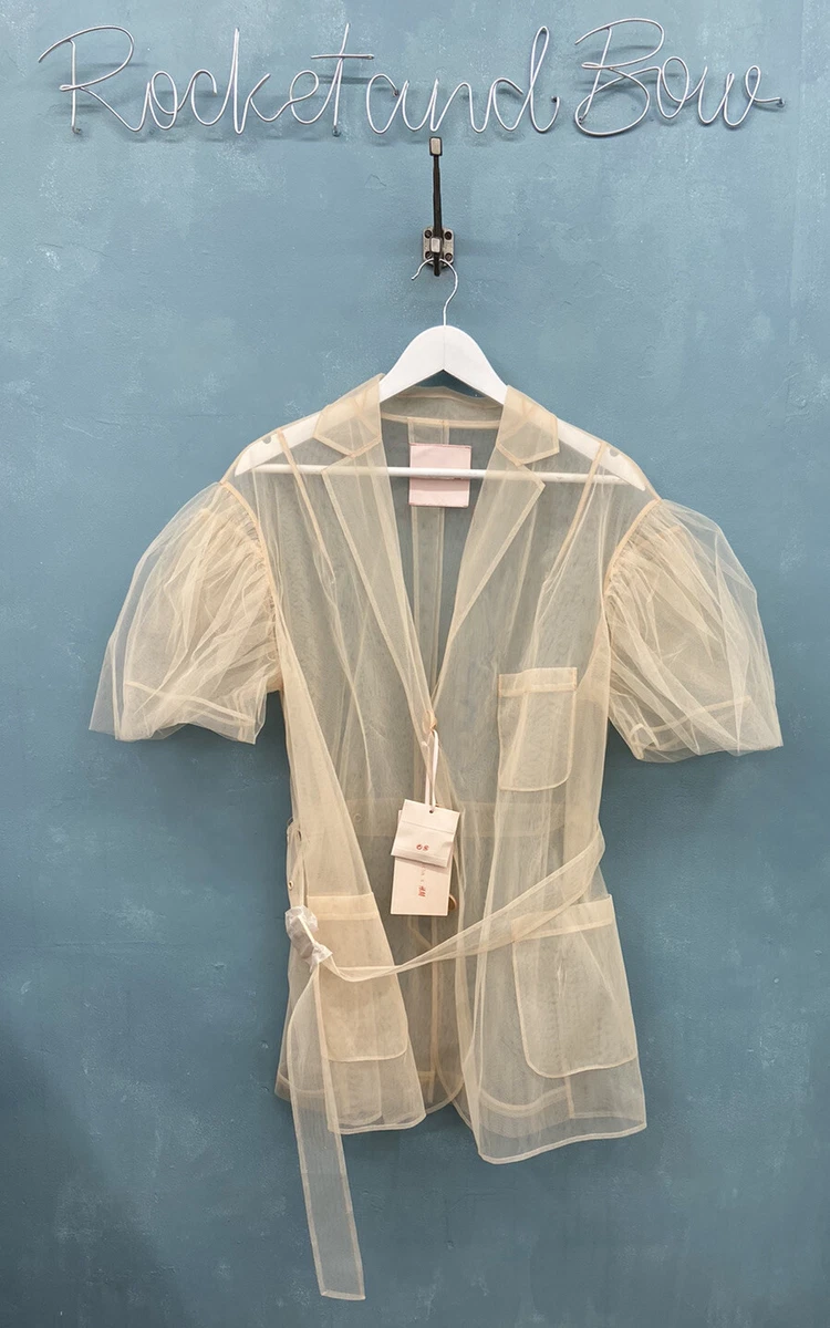 Tulle blazer hotsell