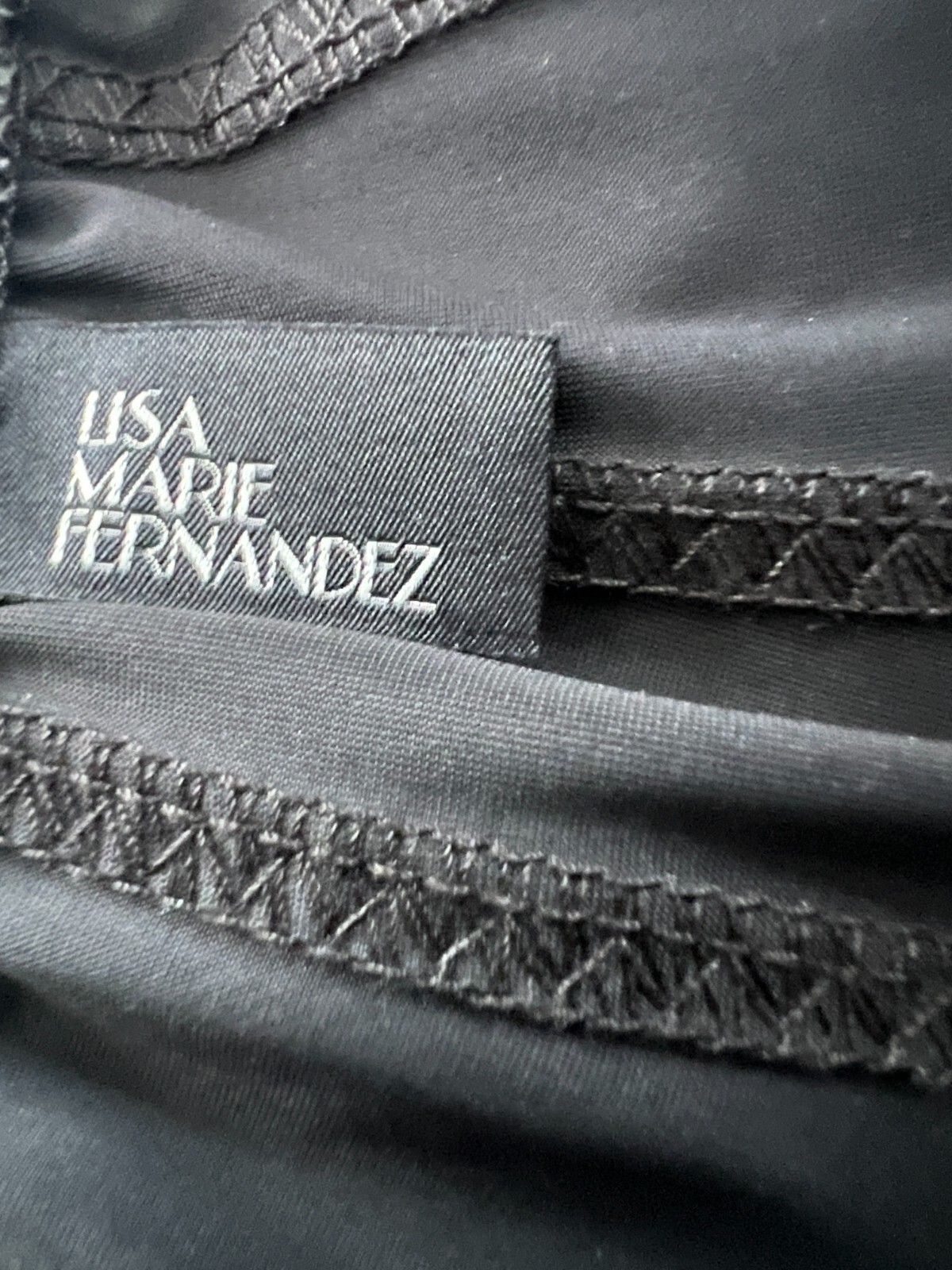 LISA MARIE FERNANDEZ Black Leggings Shorts - Size UK 12 - New - RRP = £185.00 image 6