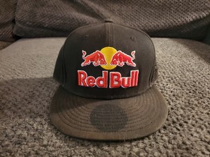 Red Bull Hat Black New Era 9fifty Osfm Pre Owned Read Description Ebay