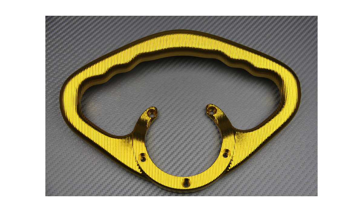 Poignée réservoir passager or CNC haut de gamme pour Yamaha YZF R6 17-20