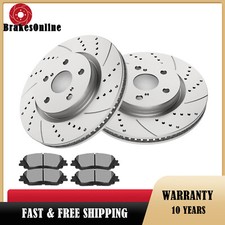 Front Brake Rotors Pads fit for Lexus ES300H ES350 UX200 UX250H 2019-2022 Brakes