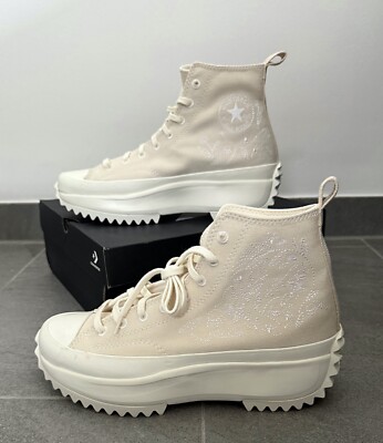 Converse Chuck Run Star Hike Hi A02078C NEU Gr 42,5 UK 8 Beige Chucks