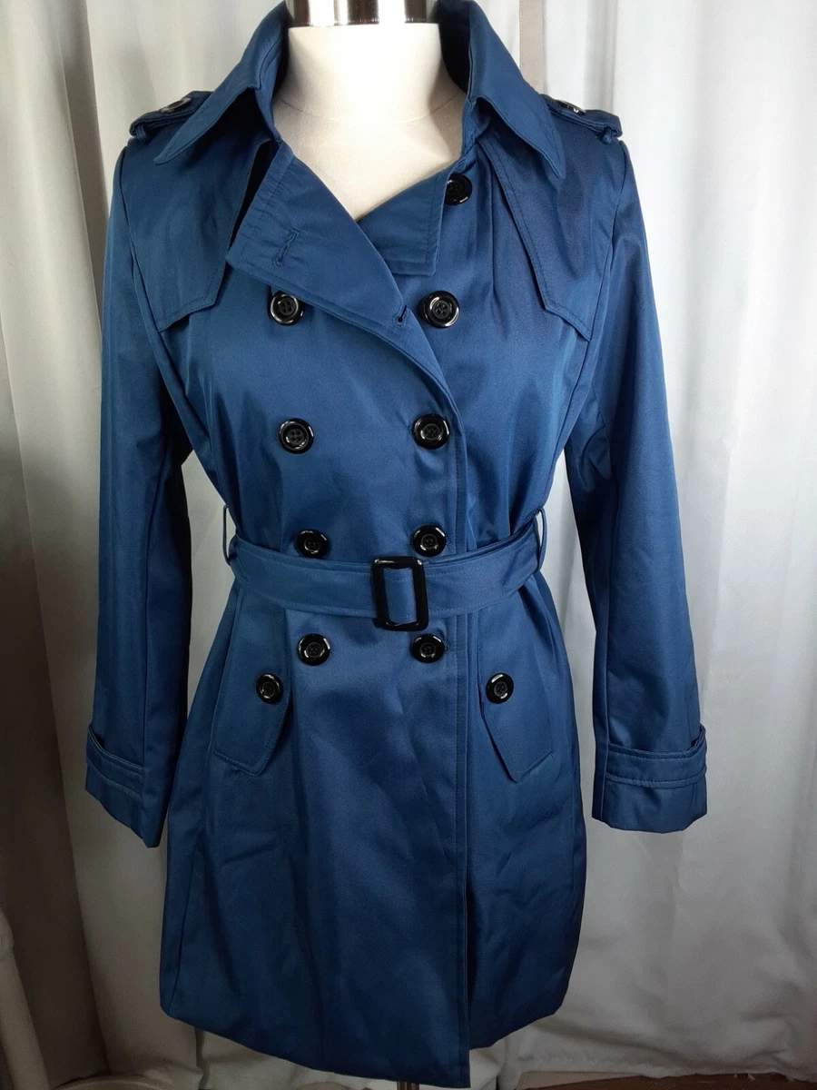 Water resistant top women's trench coat