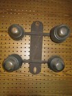 Vintage Railroad Glass Insulator Bracket — photo 3