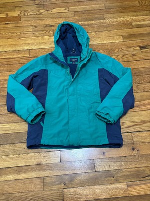 Lands' End Boys Squall Winter Jacket Youth Sz L 14-16 Green