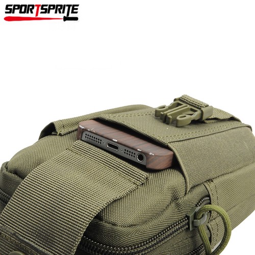 Outdoor Tactical Molle Waist Pack Fanny Phone Pouch Belt Bag Camping Hiking Bag - Picture 11 of 17