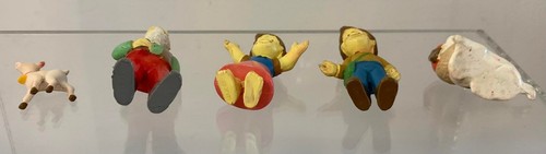 Rare Comp. Col. HEIDI, GIRL OF THE ALPS, 5 PVC FIGURES MAIA&BORGES PORTUGAL 70s. - Picture 9 of 12