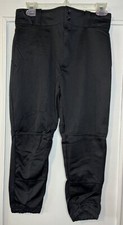 Wilson *New* Youth Boys Large Baseball Pants Black  100% Polyester NWT