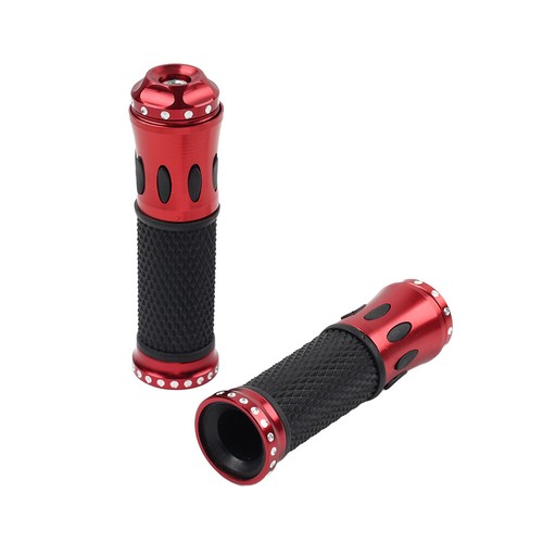 7/8 Motorcycle Handlebar Handle Bar Hand Grips For Honda For Yamaha For Suzuki - Picture 3 of 11