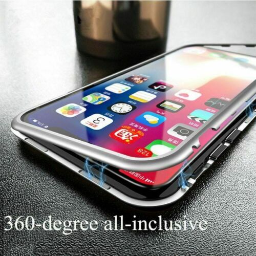360° Magnetic Case Cover Bumper For Apple iPhone SE X XS 8 7 6 Plus + Absorption - Picture 4 of 16