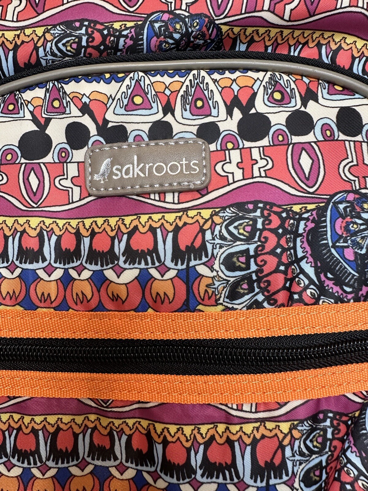 Sakroots Full Size Backpack Adjustable Straps Zip… - image 2