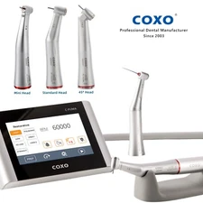 COXO C-PUMA Master Dental Electric Motors 1:5 and 6:1 LED Contra Angle Handpiece