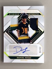 2023 National Treasures Auto /25 DTA-DS Daniel Susac Oakland As I-2080