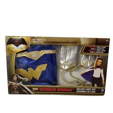 Wonder Woman Cape Costume Deluxe AGES 4-6 NEW IN BOX Imagine By Rubies