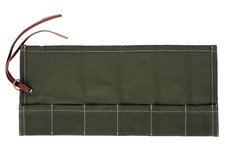 6 Slot Watch Roll Bag Canvas Travel Storage Case Pouch Organizer Watch Display