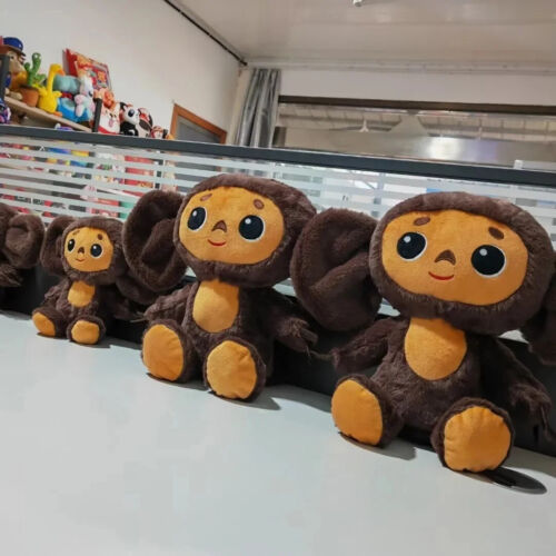 Cheburashka Anime Plüschtier Stofftier Affe Cartoon Puppe Kinder Geschenk 18 cm - Bild 3 von 6