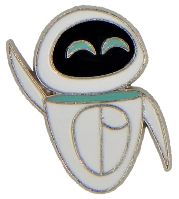 EVE Full Body Raising Arm WALL-E Pixar Robot Individual Disney Park Trading Pin