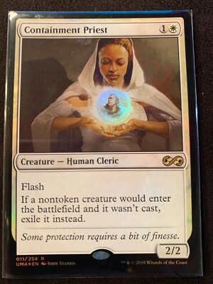 MTG Magic 1x x1 - Containment Priest Ultimate Masters FOIL Ed NM-Mint (Avl  3) | eBay