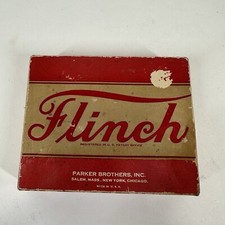 Flinch Card Game Parker Brothers Made in the USA COMPLETE 155 Cards Instructions