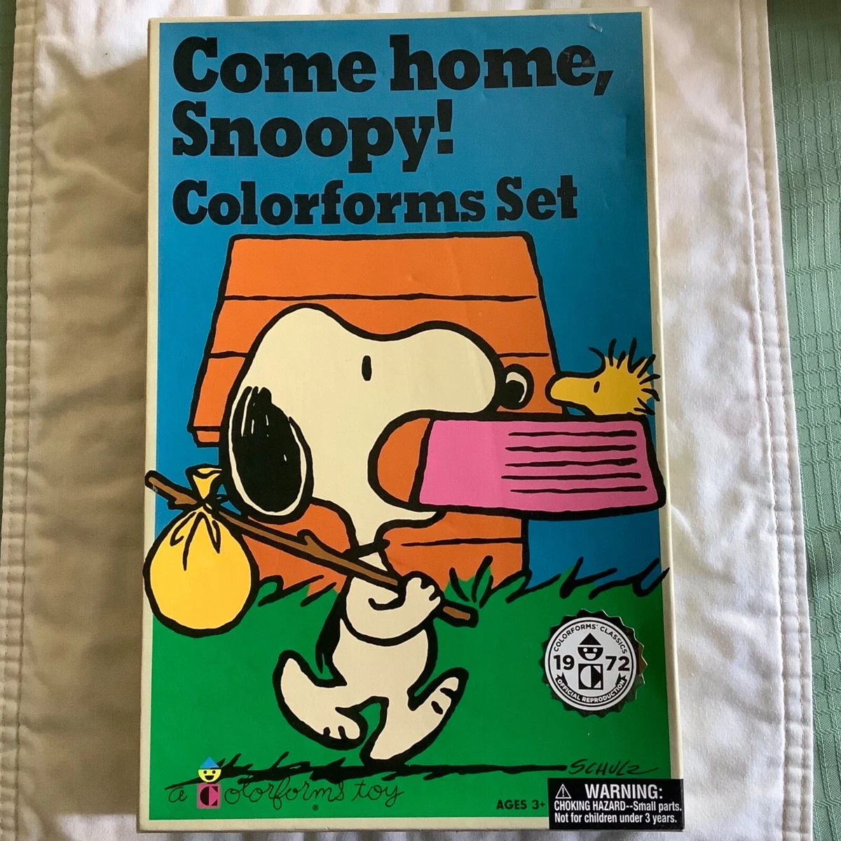 Come home on sale snoopy colorforms