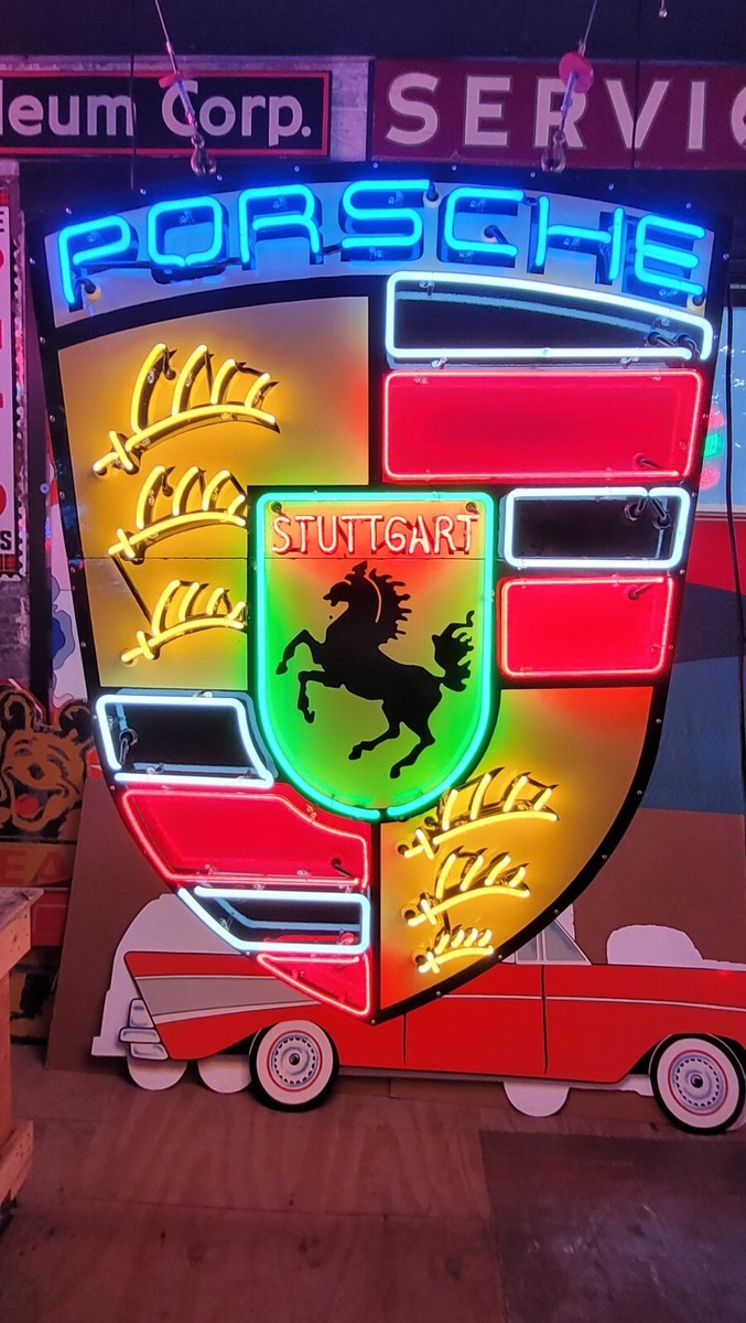 New Ferrari Painted Neon Sign 36