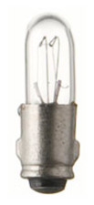 Pack of 10 Bulbs, 6.5 Volt, 0.975 Watt, 150mA, BA5s Base