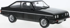 MODEL CAR GROUP FORD ESCORT MKII RS2000 BLACK 1977 1-18 SCALE 18405