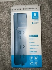 Belkin Home/Office BE108230-12 Surge Protector In Box - 8 Outlets WORKS GREAT