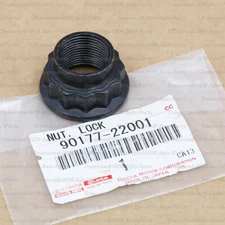 90177-22001 GENUINE OEM FRONT LH/RH AXLE SHAFT NUT 1PC for TOYOTA LEXUS SCION