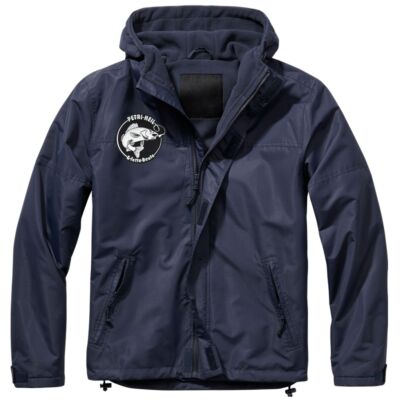 Herren Männer Gefütterte Windbreaker Winterjacke Angler Petri Heil & fette Beute