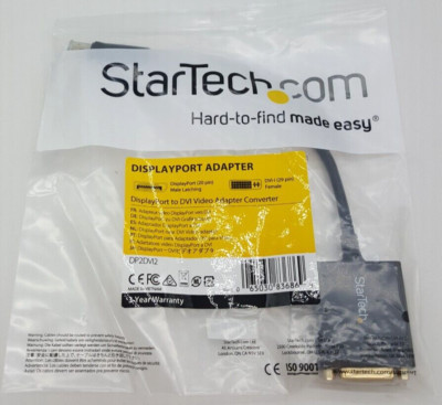 Lot of (10) StarTech DisplayPort to DVI Video Adapter Converter DP2DVI2