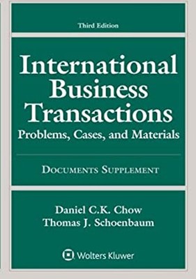 International Business Transactions, 3rd Edition Document Supplem