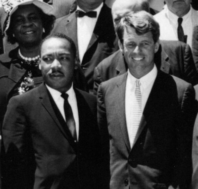 MLK and RFK Dr. King Robert Kennedy Poster Art Photo 8x8 and/or 12x12