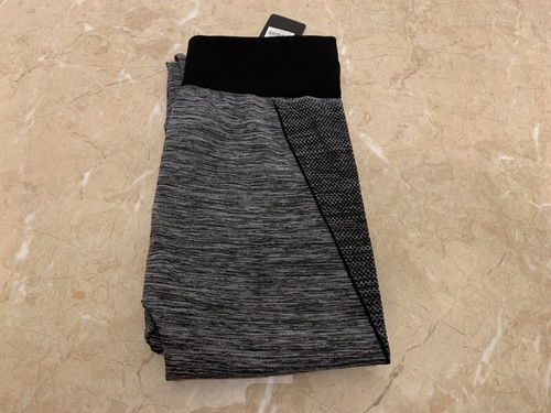 Ladies Black Grey Sports Yoga Leggings High Waist Pants Gym Fitness Trousers - Picture 6 of 8