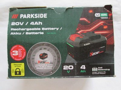 PARKSIDE  20V / 4Ah Akku »PAP204A1 , Cell-Balancing Neu und OVP