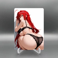 Rias Gremory Sexy Waifu Goddess Custom ACG Anime Doujin Card