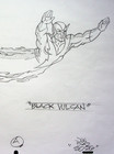 Super Friends 1973 DC Comics SIGNED Hand-Drawn  Juan Diaz Model Cel Recreation — photo 2