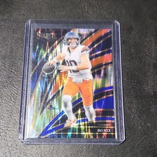 Panini 2025 Select Prizm Club Level Bo Nix #211 Denver Broncos Football Card