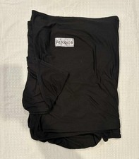 Acrabros Baby Wrap Carrier,Hands Free Carrier Black