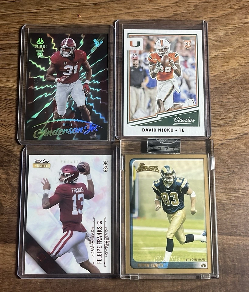 MASSIVE SPORTS CARD SERIAL NUMBERED LOT ROOKIE RC GOLD OPTIC BOWMAN RARE SP - Image 4 of 4