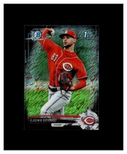 2017 Bowman Chrome Mini Prospect Black Shimmer Refractor Vladimir Gutierrez /100