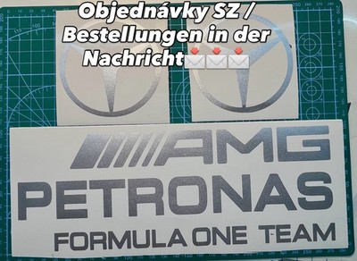 F1 Mercedes AMG stickers 