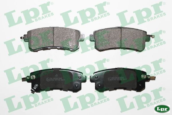 LPR 05P1798 Bremsbelagsatz FüR Scheibenbremse Bremsbelagsatz BremsbeläGe-image
