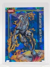 SILVER SURFER 2026 TOPPS CHROME MARVEL COMICS SAPPHIRE REFRACTOR #157 Q3838