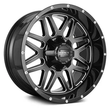 Impact Off-Road 806 Wheels 22x12 (-44, 6x139.7, 106.1) Black Rims Set of 4