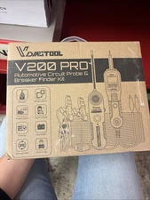 VDIAGTOOL V200 Pro 12V Automotive Power Circuit Probe Tester Breaker Finder Kit 