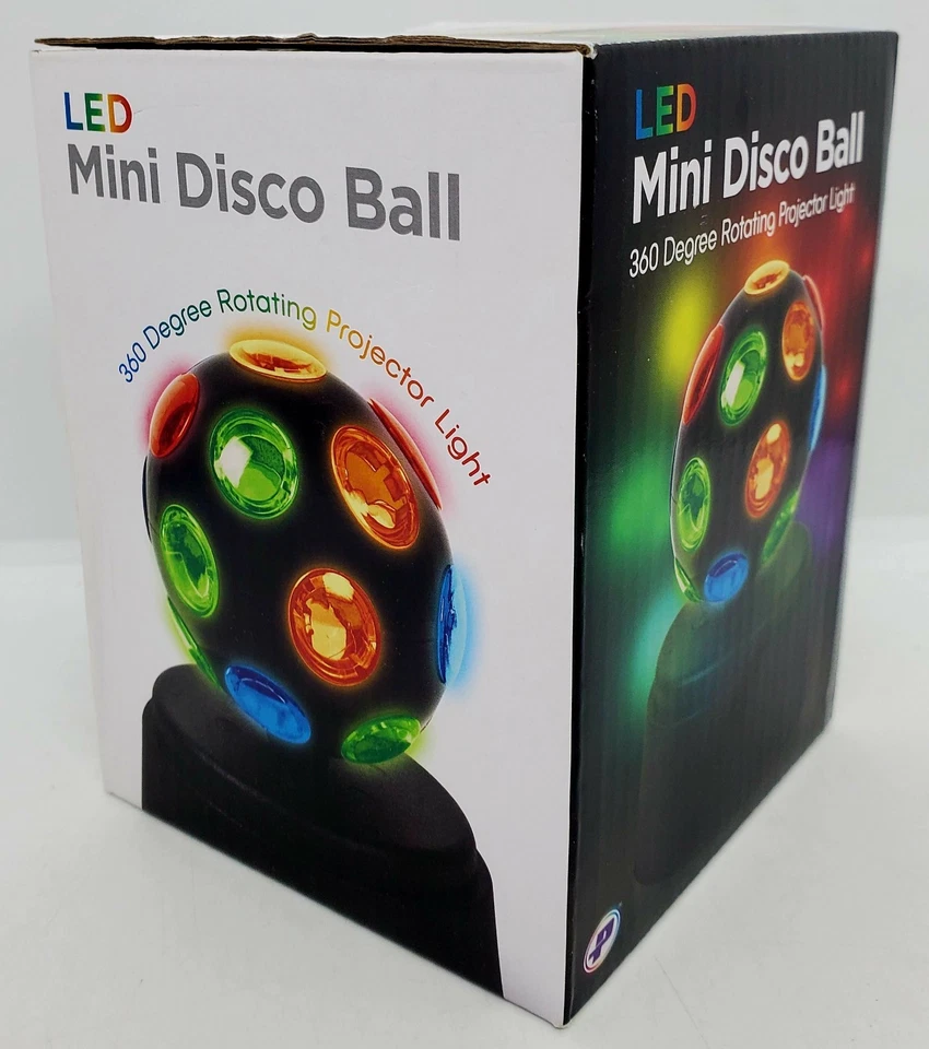 Brand New LED Mini Disco Ball Party Light Battery Powered Factory Sealed Mint!🥳 - Image 4 of 4