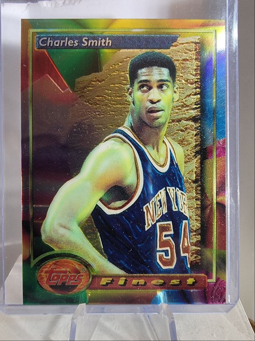 1994 Topps Finest #18 Charles Smith - New York Knicks
